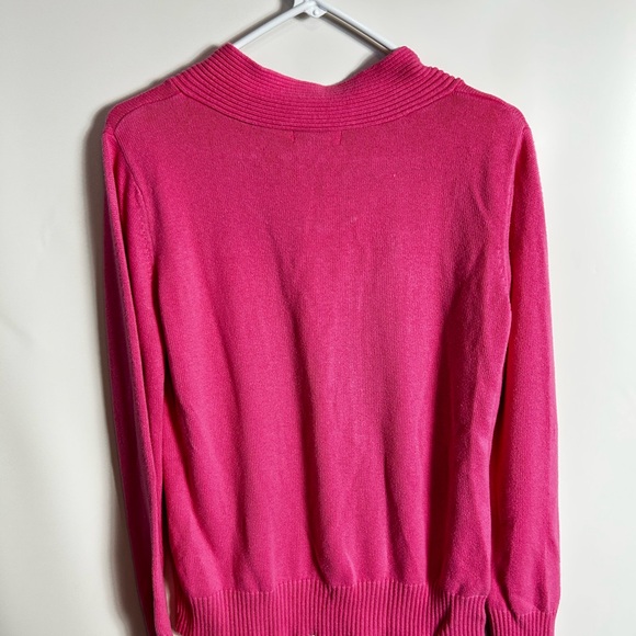 White Stag Pink Long‎ Sleeve sweater - Picture 2 of 3
